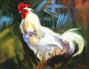 unknow artist Cock 097 oil painting on canvas